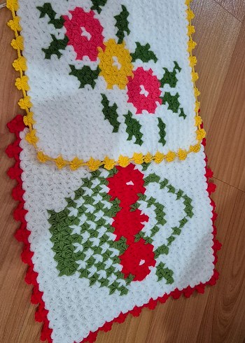 Renkli Çiçek Desenli Banyo Süngeri - Görsel 2