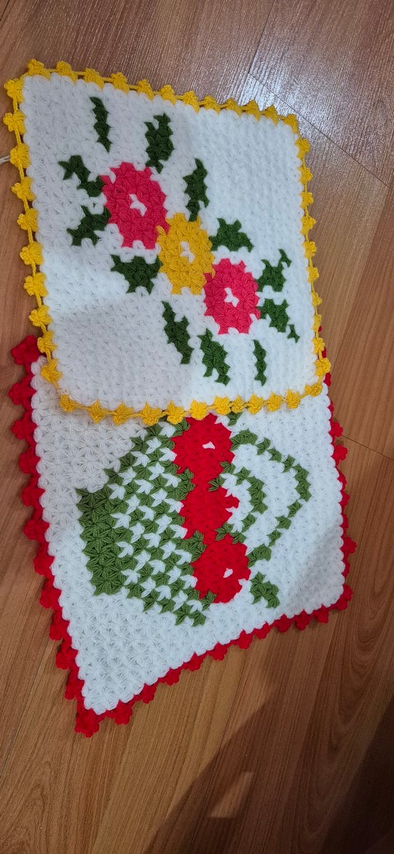 Renkli Çiçek Desenli Banyo Süngeri - Görsel 2