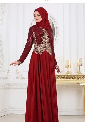 Tesettur Abiye harika tasarim  - Görsel 3