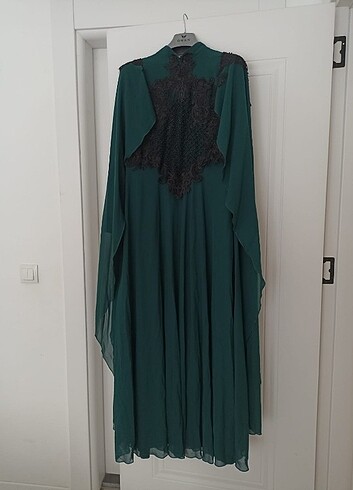 Tesettur Abiye Pelerinli - Görsel 2