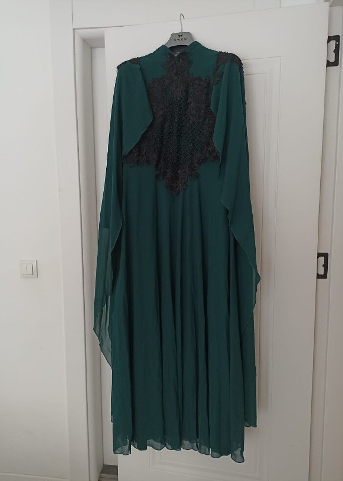 Tesettur Abiye Pelerinli - Görsel 2