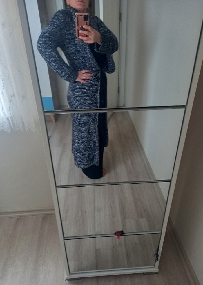 Adil ışık harika uzun hirka - Görsel 2