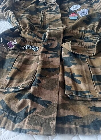 Defacto askeri ceket gomlek - Görsel 6