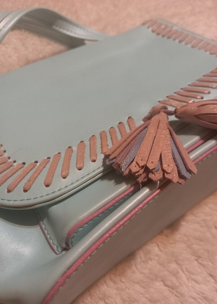 Sophia Webster modeli el yapımı canta - Görsel 3