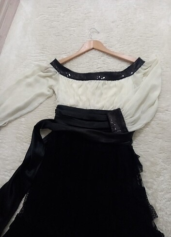 Harika Fransız model elbise - Görsel 10