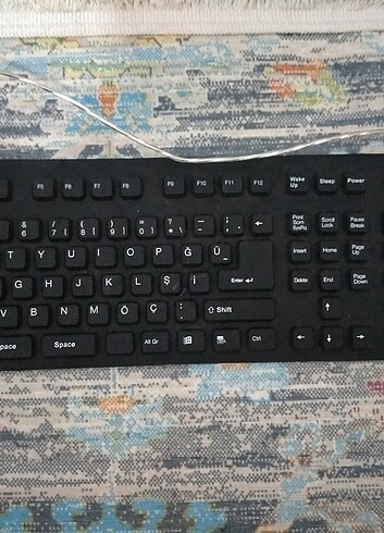 Silikon klavye 