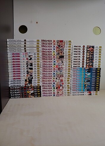 Kuroko 1-10, haikyu 8, iblis keser 1-5