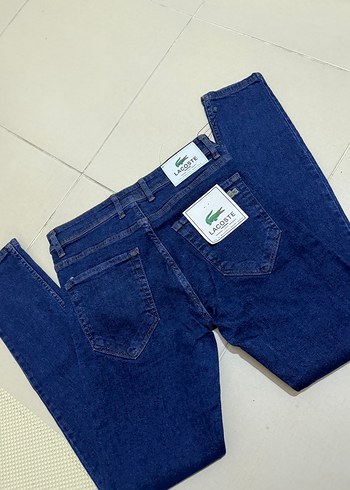 Lacoste Koyu Mavi Denim Jean