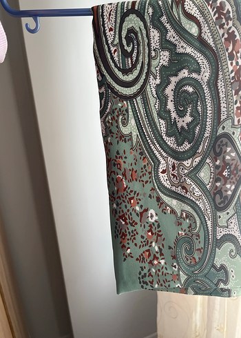 Bohem Çok Renkli Kadın Şal - Görsel 2