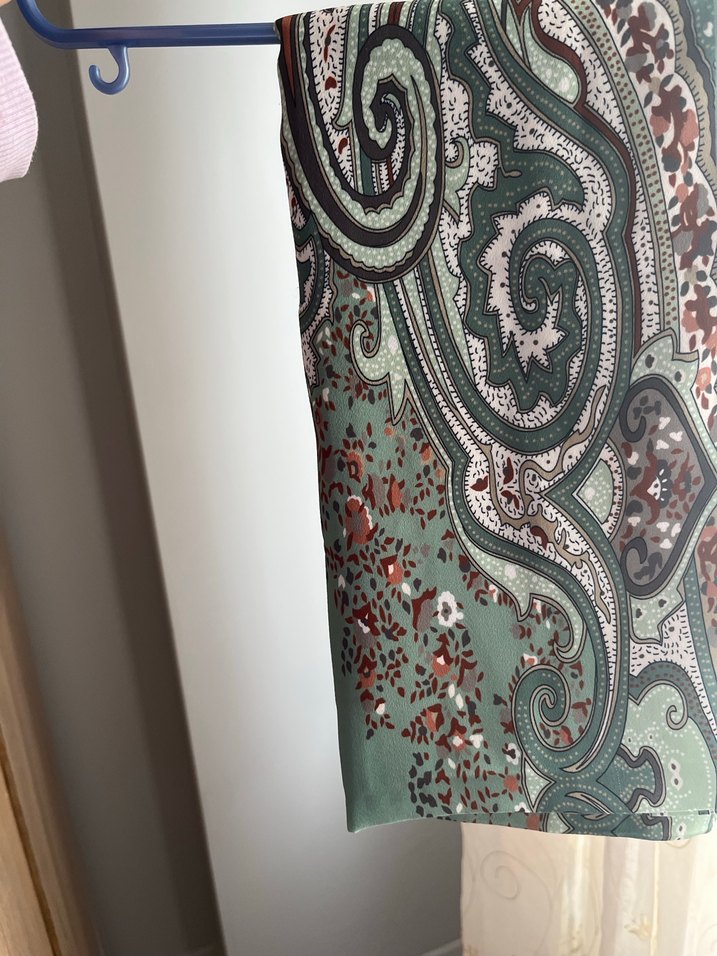 Bohem Çok Renkli Kadın Şal - Görsel 2