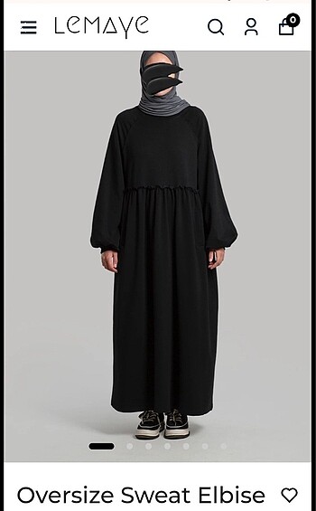lemaye oversize elbise