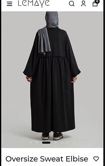 Diğer lemaye oversize elbise