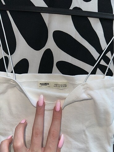 s Beden beyaz Renk Pull&Beat crop top