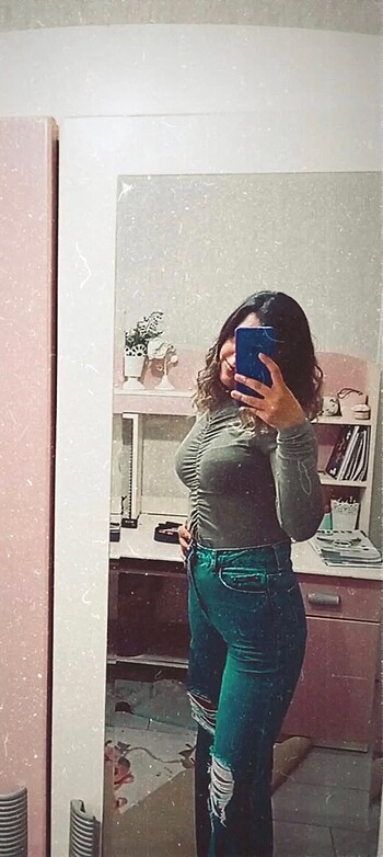 38 Beden mavi jean