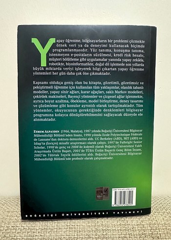 Yapay Öğrenme - Ethem Alpaydın - Görsel 2
