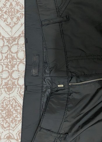 Siyah Erkek naylon pantolon - Görsel 2
