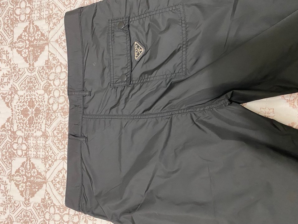 Siyah Erkek naylon pantolon - Görsel 3