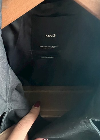 Mango Siyah Kadın Kemerli Uzun Trençkot