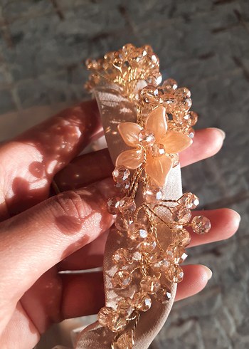 Bej Uzun Kollu Drapeli Kadın Elbise - Görsel 5