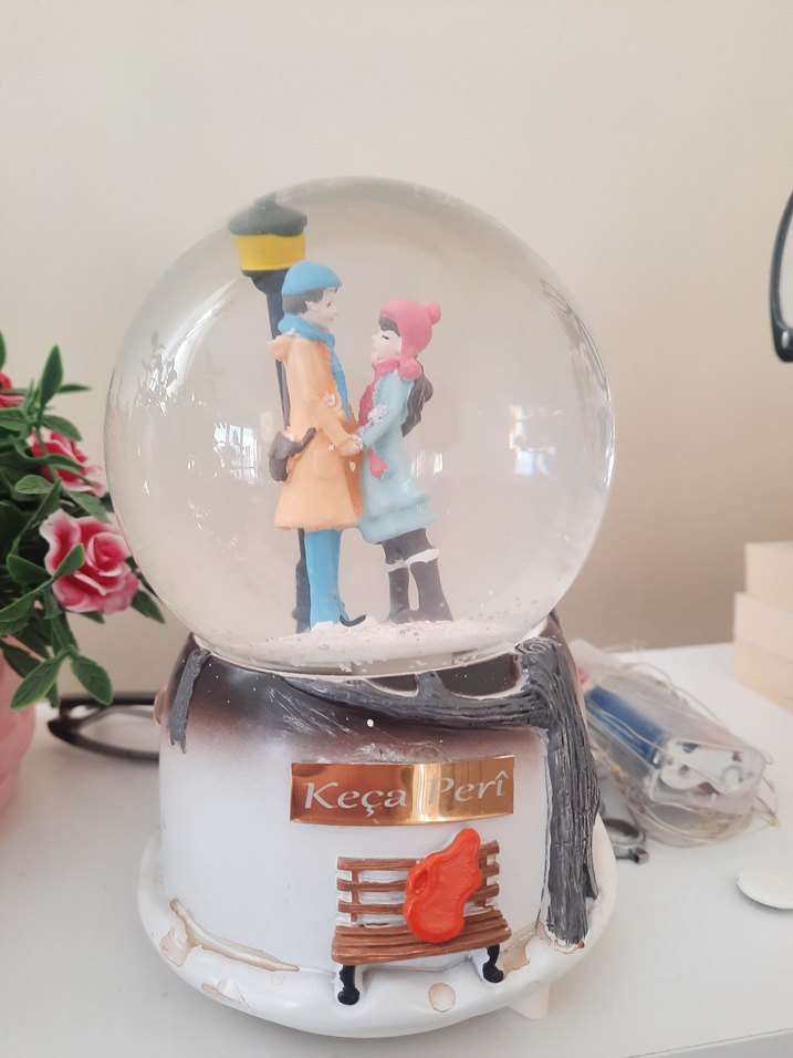 Renkli Kar Küresi Figürlü KesPert - Görsel 2