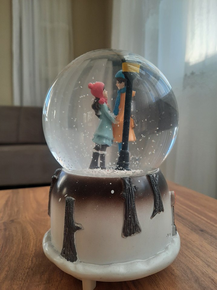 Renkli Kar Küresi Figürlü KesPert - Görsel 3