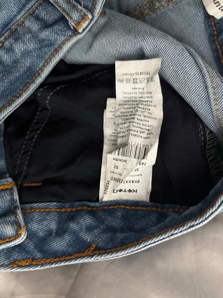 Mavi Kadın Normal Boy Denim Pantolon - Görsel 4