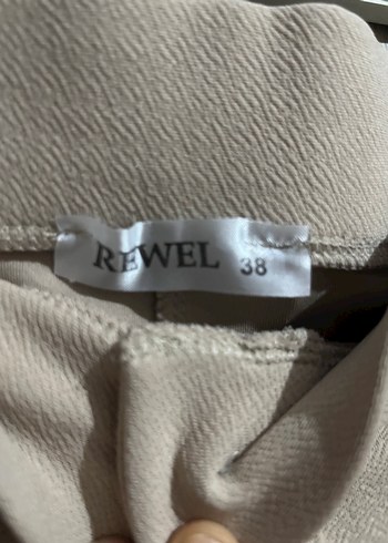 Bej Kadın Kumaş Pantolon Regular Fit - Görsel 2