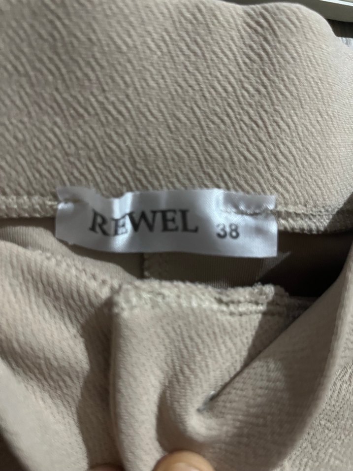 Bej Kadın Kumaş Pantolon Regular Fit - Görsel 2