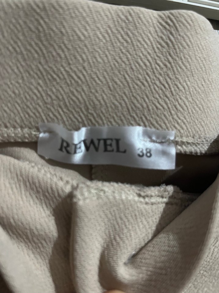 Bej Kadın Kumaş Pantolon Regular Fit - Görsel 3