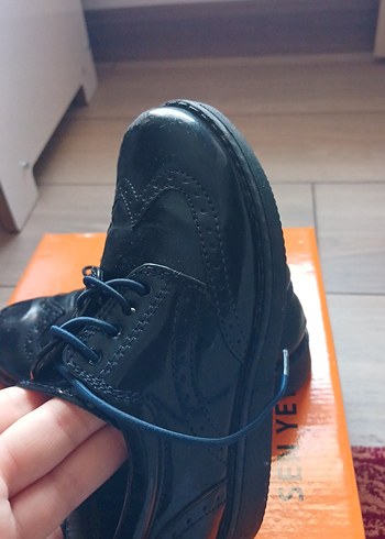 Klasik Lacivert Erkek Çocuk Ayakkabı - Görsel 3