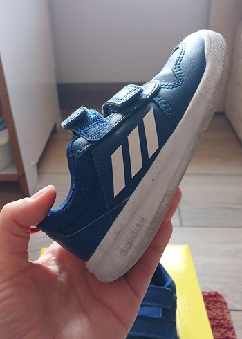 25 Beden mavi Renk Çocuklar için Mavi Adidas Spor Ayakkabı