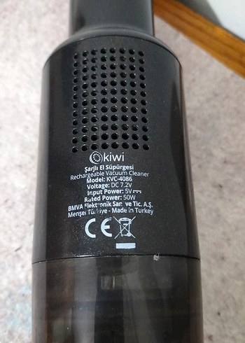 Kiwi şarjlı Araç Süpürgesi - Görsel 4