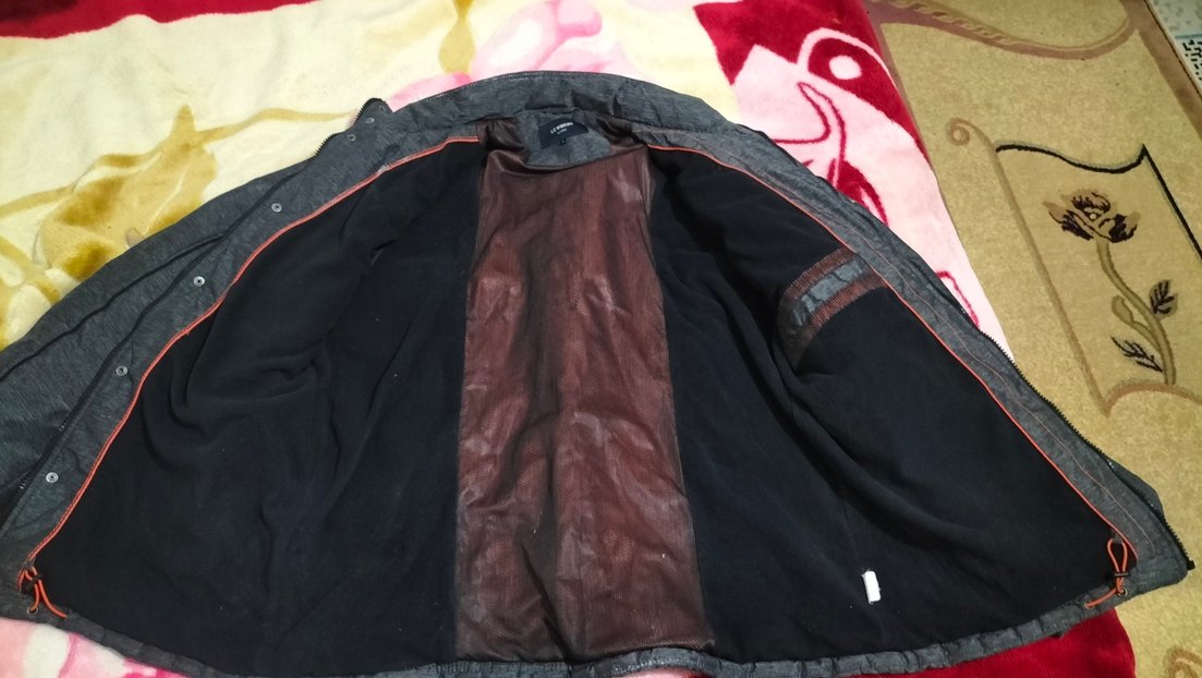 Gri Fermuarlı Erkek Street Wear Mont - Görsel 3