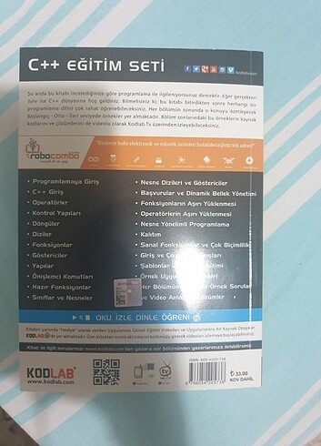 C++ eğtim seti