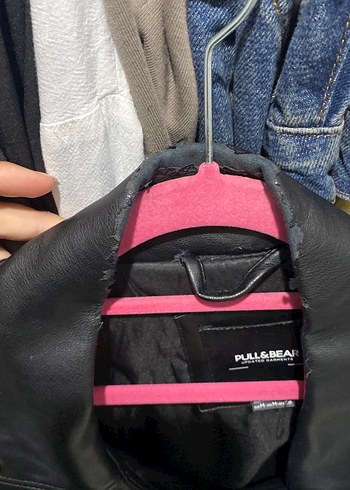 m Beden PULL&BEAR DERİ CEKET
