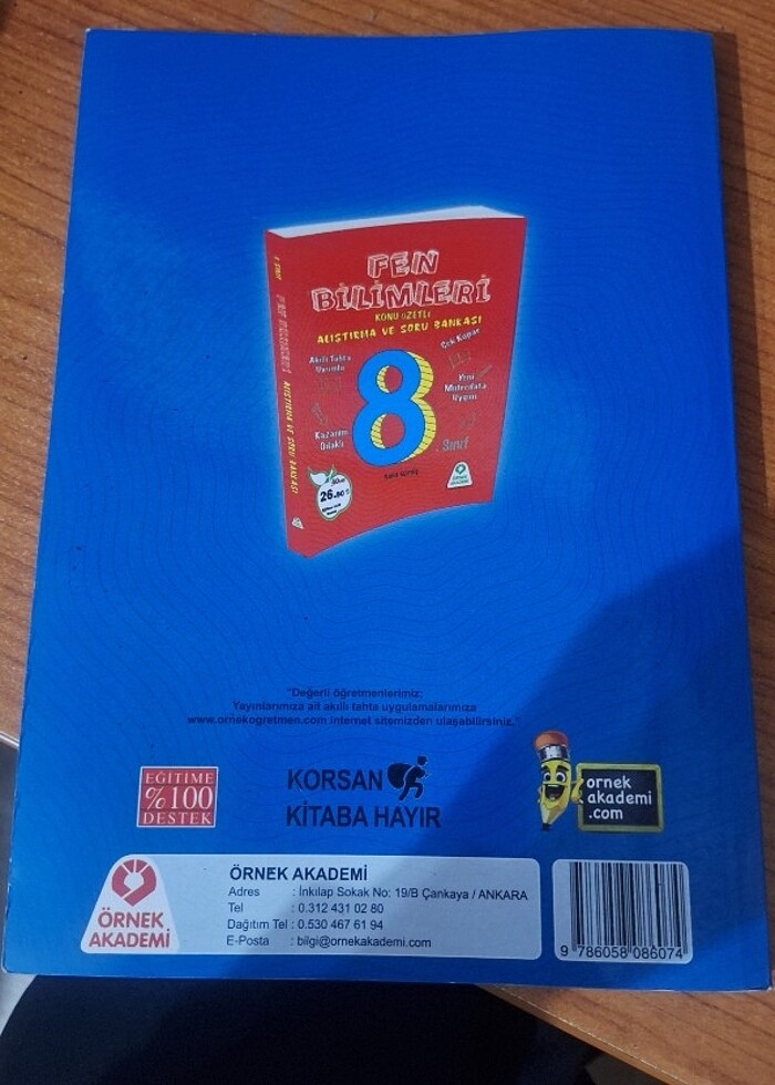 7. Sınıf fen Bilimleri soru bankası - Görsel 2