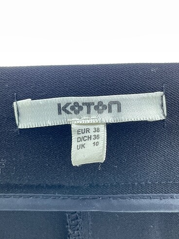 38 Beden siyah Renk Koton Kumaş Pantolon %70 İndirimli.