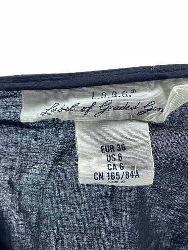 36 Beden siyah Renk H&M Bluz %70 İndirimli.