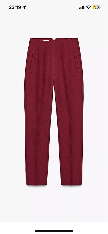 Zara ZARA Yüksek Bel Pantolon