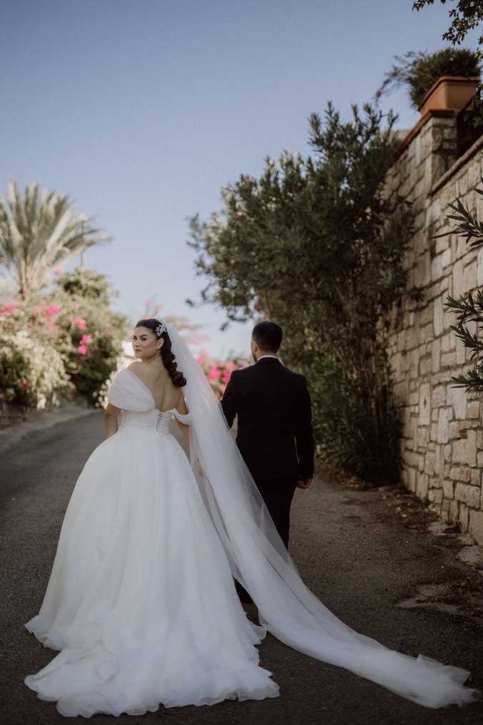 Straplez Beyaz A Kesim Gelinlik - Görsel 2