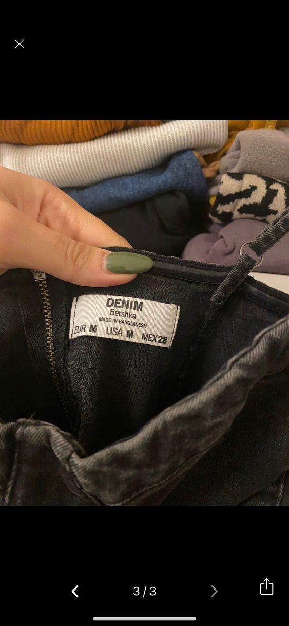 Siyah Kot Kumaşlı Straplez Midi Elbise - Görsel 3