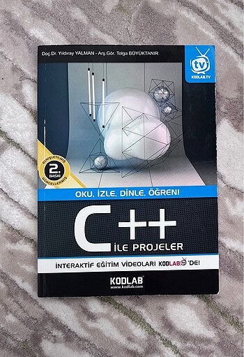  C++ ile Projeler / C++ Kitapları -KODLAB