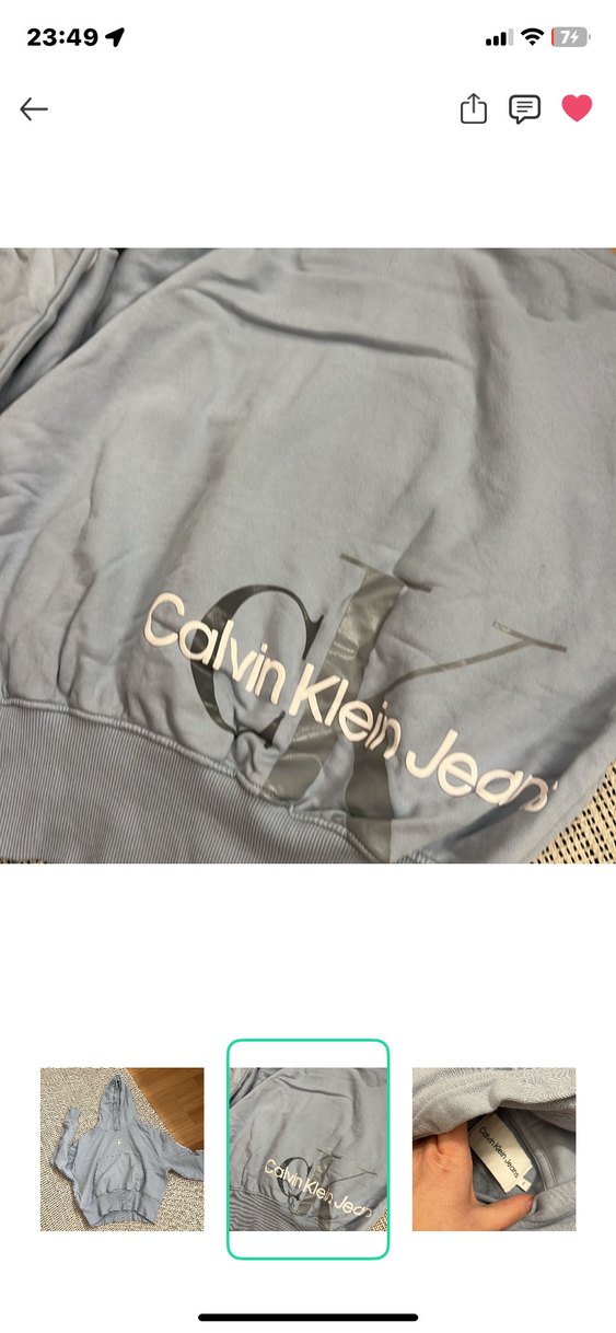 Orjinal Calvin klein sweat — görsel 3/5