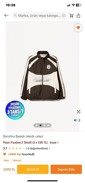 Bershka ceket