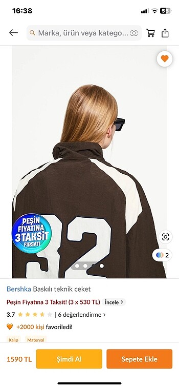 Bershka Bershka ceket