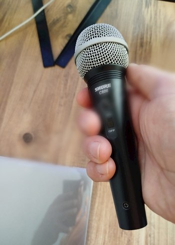 Shure C606 Siyah Mikrofon - Görsel 5