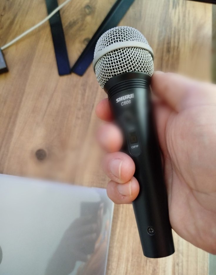 Shure C606 Siyah Mikrofon - Görsel 5