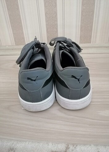 Puma Puma smash V2 buck erkek gri sneaker