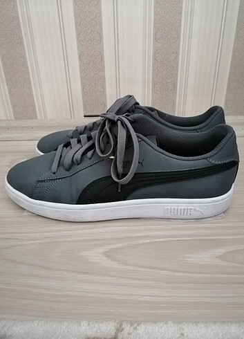 43 Beden Puma smash V2 buck erkek gri sneaker