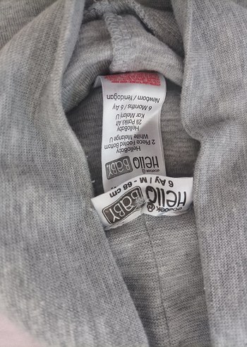 Erkek Çocuk Gri Rahat Kesim Eşofman Altı - Görsel 2